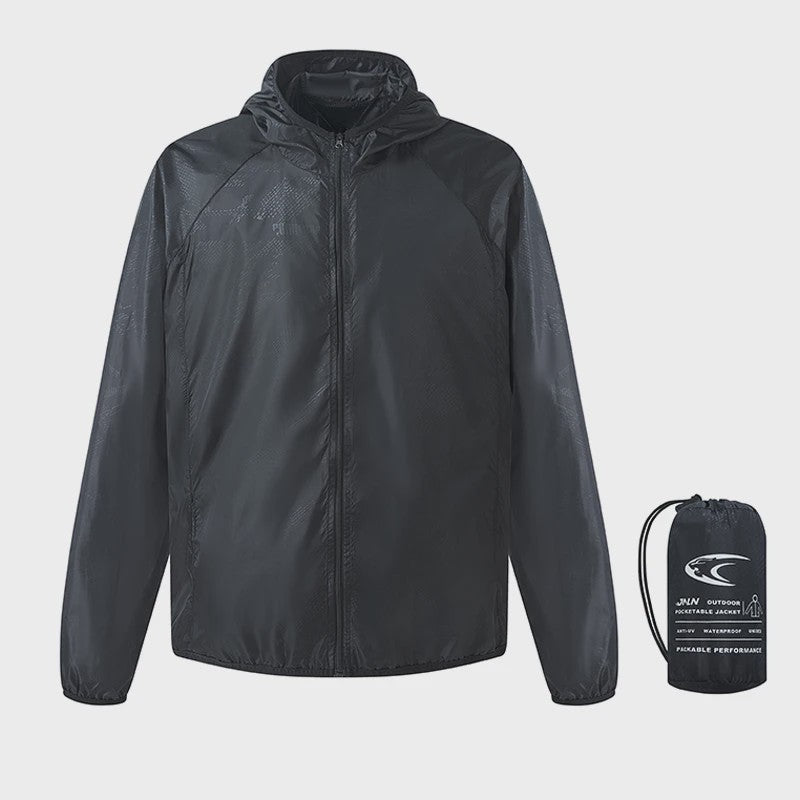 Unisex Waterdichte Outdoor Jas - Sneldrogend, Winddicht & Zonbescherming