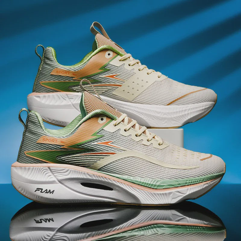 Marathon Hardloopschoenen met Carbon Board en Luchtkussen - Ademend & Lichtgewicht