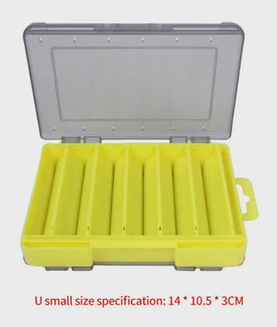 Vis Tackle Box met Compartimenten - Opslag voor Haken, Lokaas en Accessoires