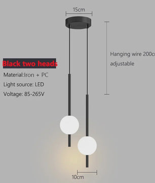 Moderne Minimalistische Hanglamp Zwart/Goud - Stijlvolle Verlichting voor Woonkamer & Slaapkamer