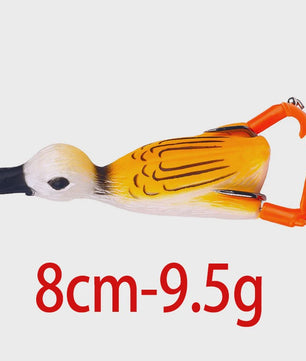 Realistische Eenden Vissen Lokaas - 8.5cm, 12g - Perfect voor Baars, Karper & Snoek