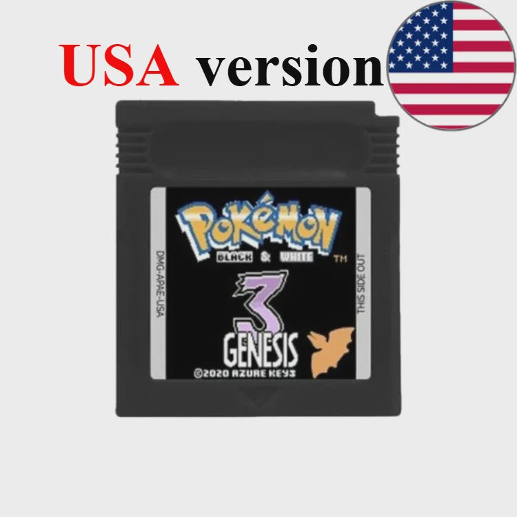 Pokemon Game Boy Color Cartridge - USA Versie (Diverse Stijlen)