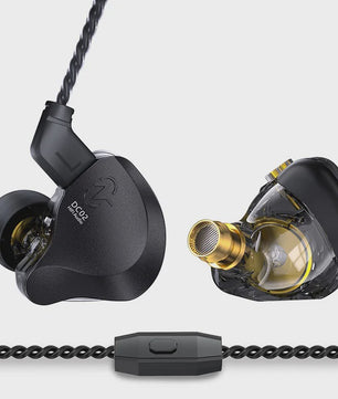 CCZ SOLO DC02 HiFi In-Ear Oordopjes met Metalen Behuizing en 4N OFC Kabel