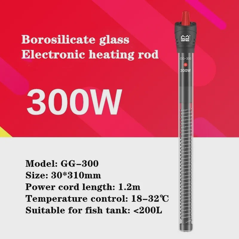 Aquarium Verwarmer met LCD Display - Instelbare Temperatuur & Thermostaat