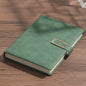 Luxe Vintage A5 Leren Notitieboek met Gepersonaliseerde Kaft - Perfect voor Werk & Studie