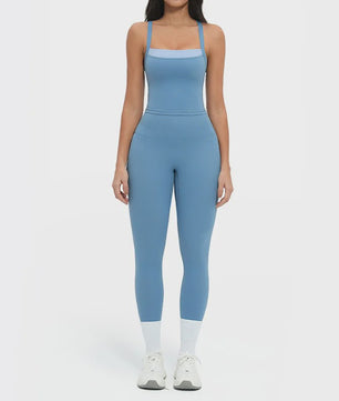 Dames Yogaset: Seamless Sport BH & Hoge Taille Legging