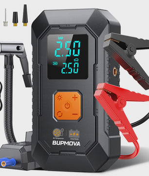 Krachtige 6000A Jump Starter met Compressor & 21800mAh Powerbank