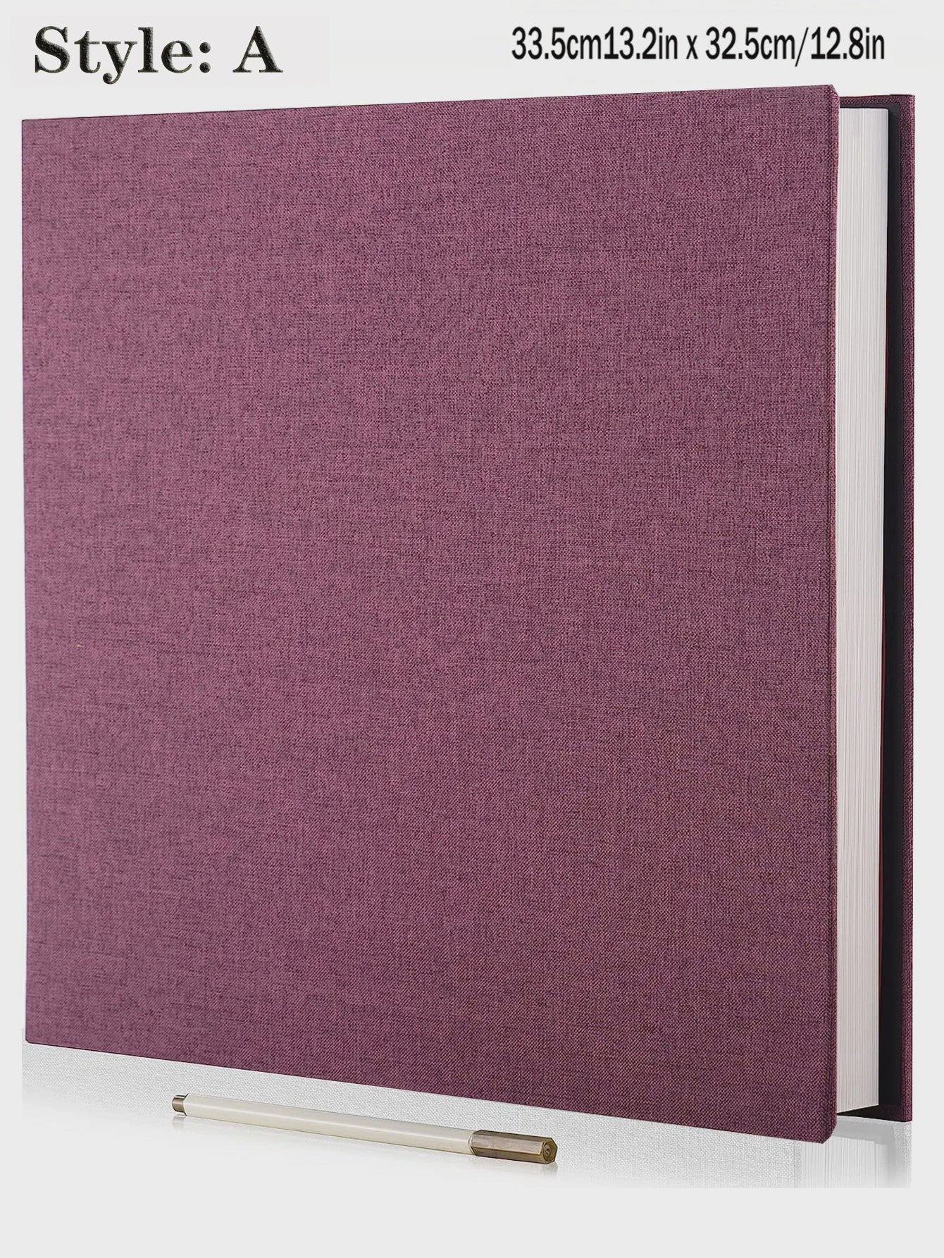Linnen Fotoalbum Zelfklevend - DIY Scrapbook voor 2x3 tot 8x10 Inch Foto's