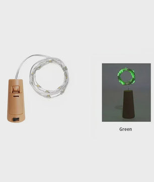 Fleskurk LED Snoerlichtjes - Sfeerverlichting voor Fles, Kerst, Feest & Decoratie