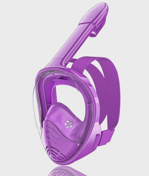 Kinder Volledig Gezicht Snorkelmasker met Camera Mount - Anti-Fog & Anti-Lek