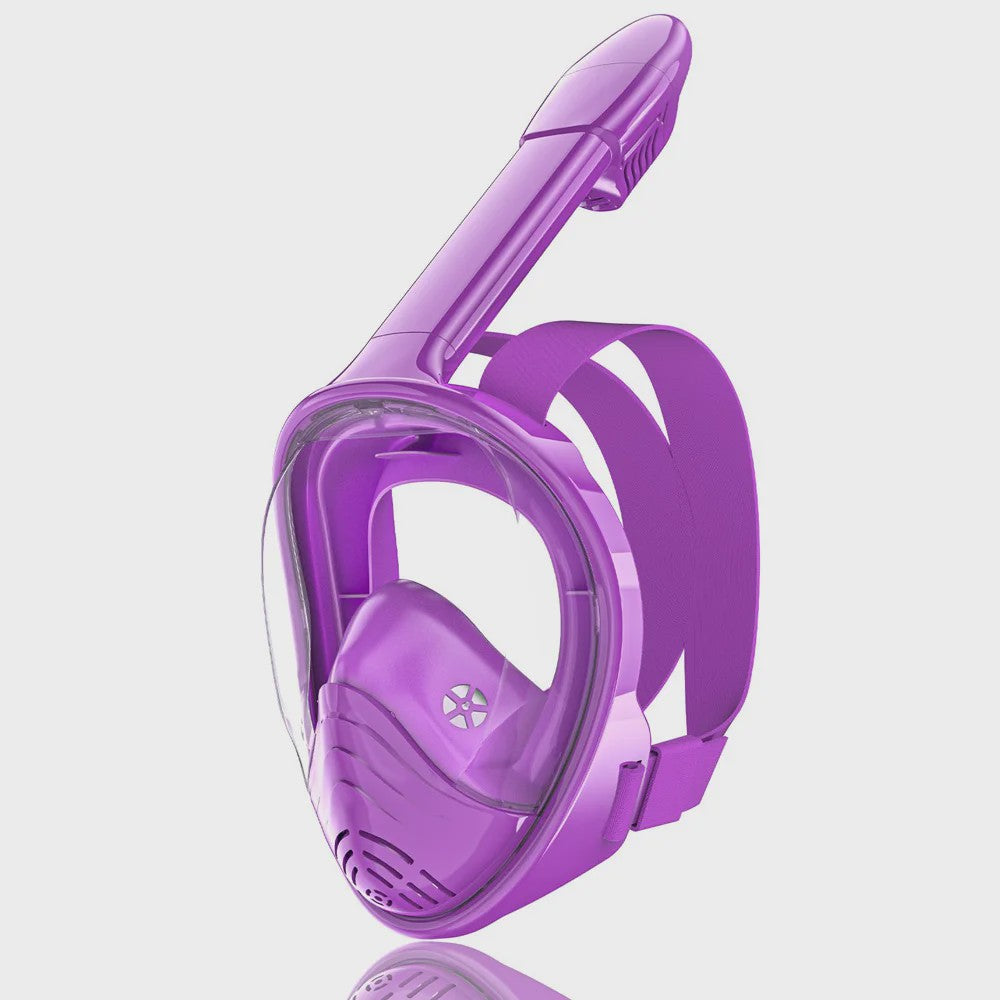 Kinder Volledig Gezicht Snorkelmasker met Camera Mount - Anti-Fog & Anti-Lek