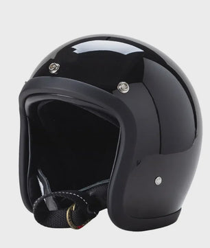 Retro Open Face Motorhelm 500TX - Compacte Vorm, Japanse/Koreaanse Stijl