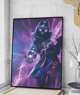 Fortnite Game Poster Canvas Print - Anime Stijl Wanddecoratie
