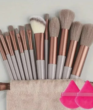 Professionele Make-up Kwasten Set: Zachte Kabuki & Blending Penselen voor Foundation, Poeder, Oogschaduw - Beauty Tools Kit