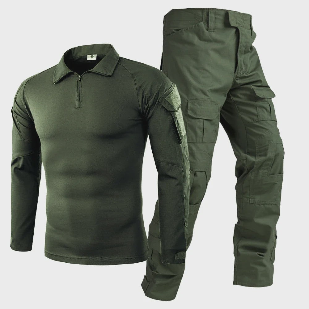 Tactisch Camouflage Uniform Set: Shirt & Broek voor Outdoor Activiteiten