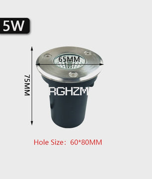 Waterdichte LED Grondspot IP67 - 3W/5W/10W/15W - Tuinverlichting Inbouw