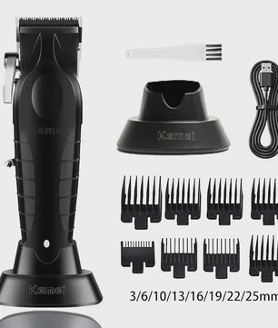 Kemei Professionele Draadloze Baardtrimmer & Tondeuse KM-2296/KM-2299/KM-1102