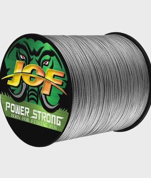 JOF 4 Strands Gevlochten Vislijn - Sterk, Duurzaam PE Multifilament (100M/300M)