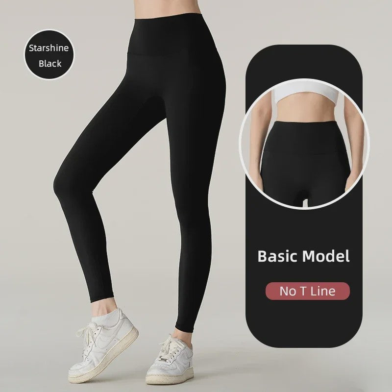 Comfortabele Dames Leggings - Hoge Taille Yoga & Fitness Broek