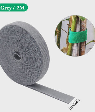 3 Rollen Groene Plantentape - Flexibele Nylon Plantenband voor Tuinondersteuning