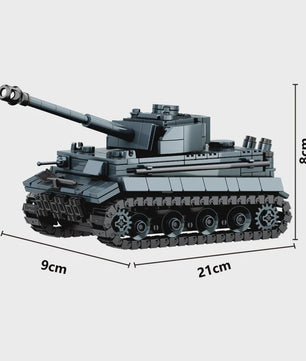Bouwstenen Militair Voertuig & Tank - Leerzaam Speelgoed voor Kinderen