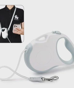 Truelove Intrekbare Hondentuig 5 Meter - Tangle Free, Eénhandige Rem & Vergrendeling
