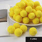 Mix van Zachte Pompoms (8-30mm) voor Knutselen, Decoratie & Speelgoed