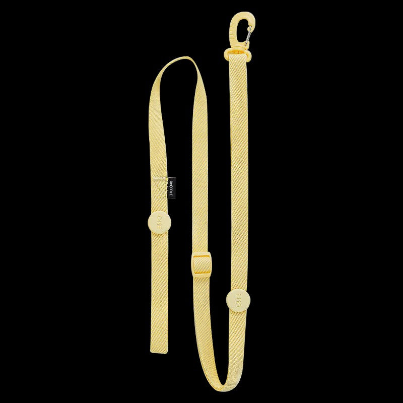 Verstelbaar Hondentuigje met Lijn & Halsband Set - Macaron Kleuren - Reflecterend & Comfortabel
