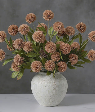 Zijden Kunstbloemen Stelen (70cm) - 4 Bloemhoofden Daisy/Paardenbloem voor Decoratie