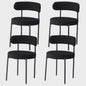 Nordic Stijl Teddy Velvet Eetkamerstoelen - Set van 2, 4 of 6