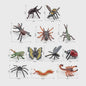 Plastic Dieren Speelgoed Collectie: Zee, Land & Insecten Miniatuur Set voor Kinderen