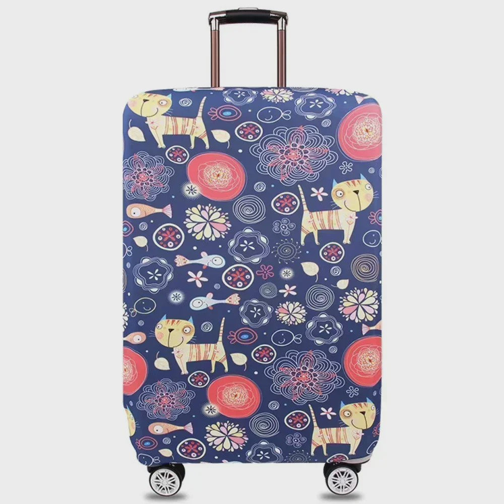 Beschermhoes Koffer - Stretch Stof - Voor 18-32 Inch Koffers - Duurzaam en Stofbestendig