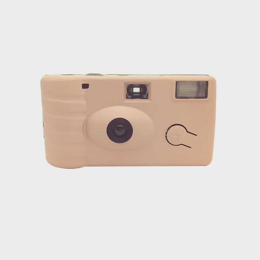 Vintage Wegwerpcamera 35mm met Flits - Retro Filmcamera voor Feestelijke Momenten