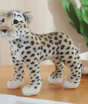 Realistische Pluche Dieren Knuffels - Tijger, Leeuw & Luipaard - Zacht Speelgoed & Decoratie