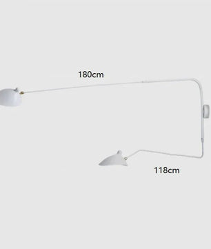 Moderne Verstelbare Vloerlamp met Lange Arm - Minimalistisch Design voor Woonkamer, Slaapkamer & Leeshoek