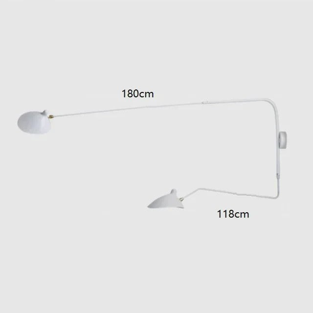 Moderne Verstelbare Vloerlamp met Lange Arm - Minimalistisch Design voor Woonkamer, Slaapkamer & Leeshoek