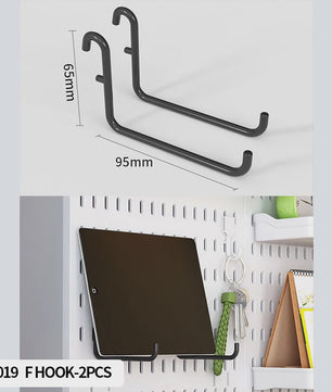 Modulair Bureau Pegboard: Organiseer je Werkplek met Vrije Combinaties