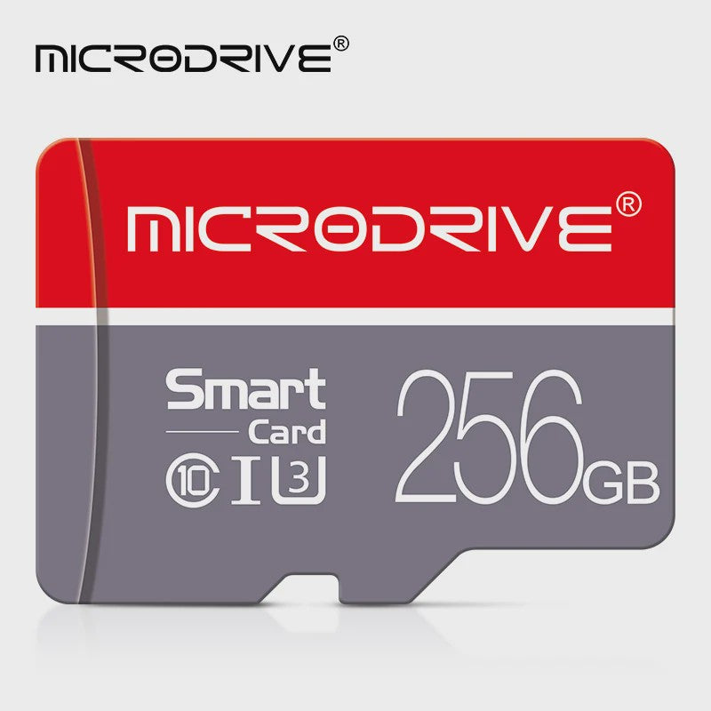 High Speed Micro SD Kaart 256GB Class 10 - TF Flash Geheugenkaart voor Smartphone & Camera