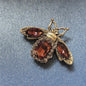 Luxe Bijen Broche met Kristallen - Vintage Baroque Stijl