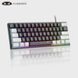 MageGee Mini 60% Gaming Toetsenbord met RGB Backlit, 61 Toetsen, Compact & Ergonomisch