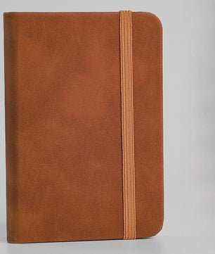 Compact A7 Notitieboekje met PU Cover - Mini Memo Pad voor Onderweg