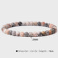 Natuursteen Armband met Kwarts, Kattenoog, Jades & Aquamarijn Kralen - Stretch Bangle voor Dames & Heren
