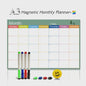 Flexibel Magnetisch Weekplanner Whiteboard A3 - Ideaal voor Koelkast & Kantoor