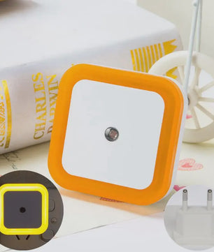 Draadloos LED Nachtlampje met Sensor - Mini Stekkerlampje voor Kinderkamer, Slaapkamer & Woonkamer