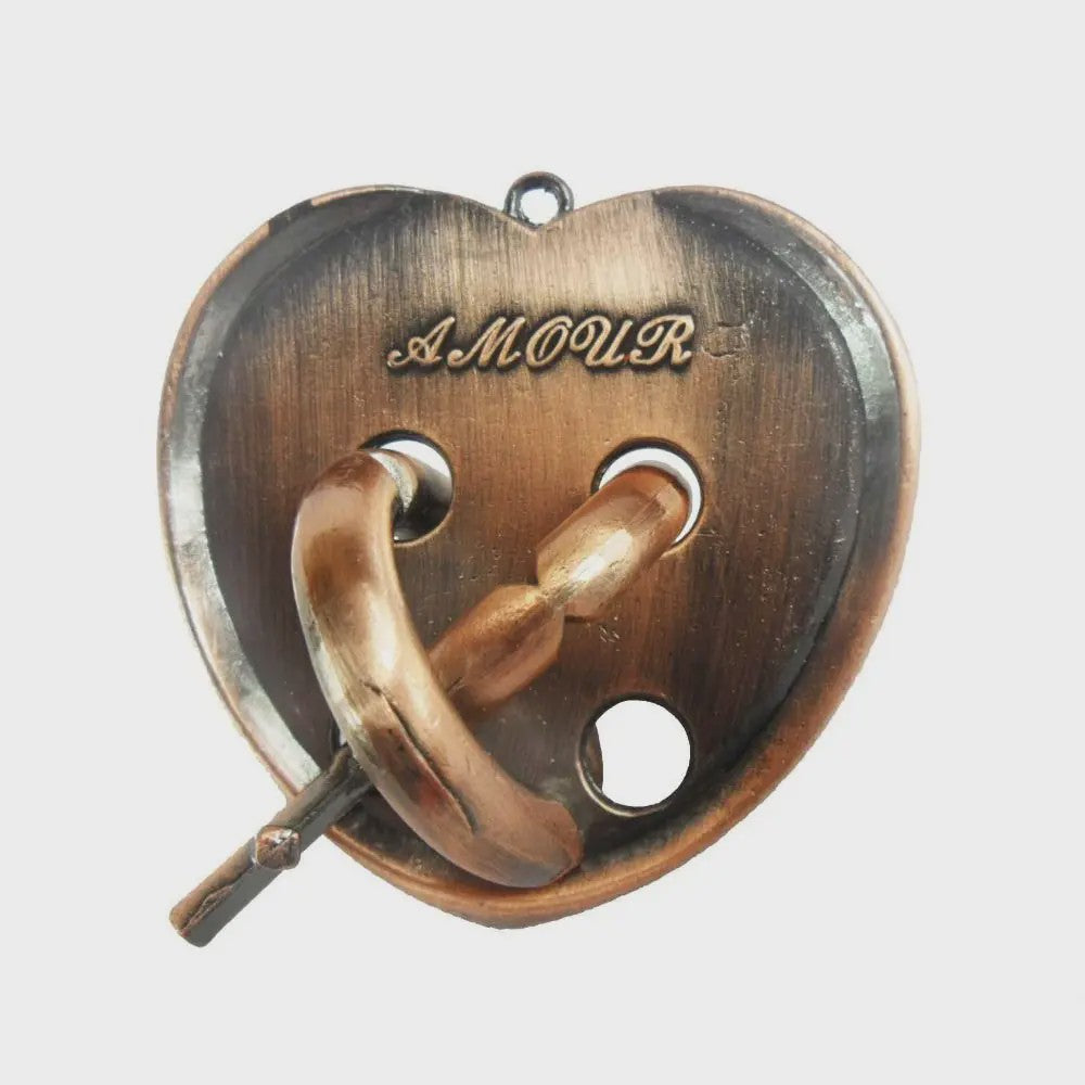 Klassieke Metalen IQ Puzzel Set - Uitdagende Breinbrekers voor Volwassenen