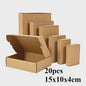 Set van 10 of 20 Bruine Kartonnen Verzenddozen & Mailers - Stevig Kraftpapier