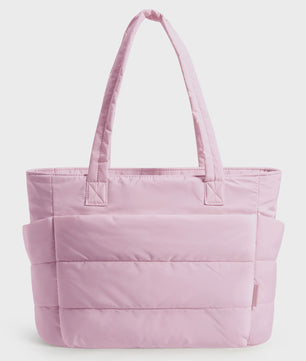 BAGSMART Grote Puffer Tote Bag - Stijlvolle en Ruime Handtas voor Werk, Studie en Shoppen