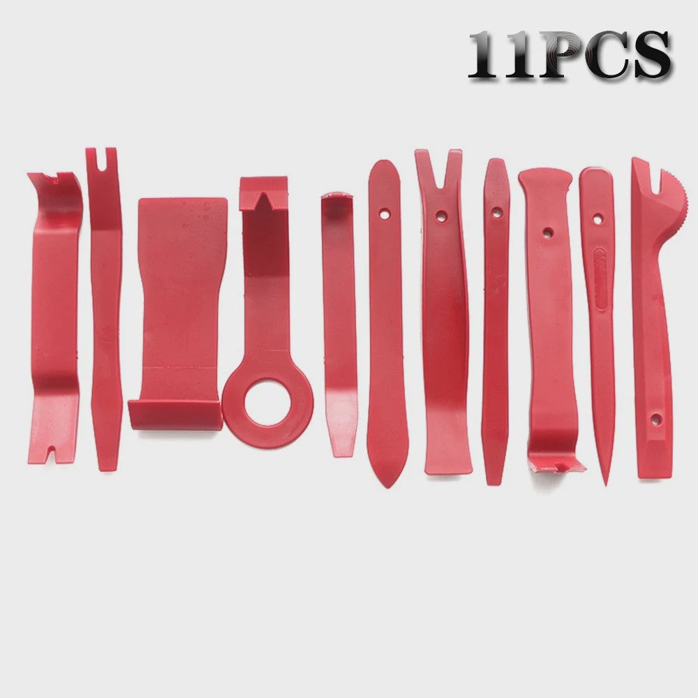 38-delige Auto Interieur Demontage Kit: Kunststof Trim Verwijderaar & Clips Trekker Set