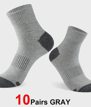20 Paar Heren Katoenen Sokken - Comfortabel & Ademend - Maat 38-45 - Zwart