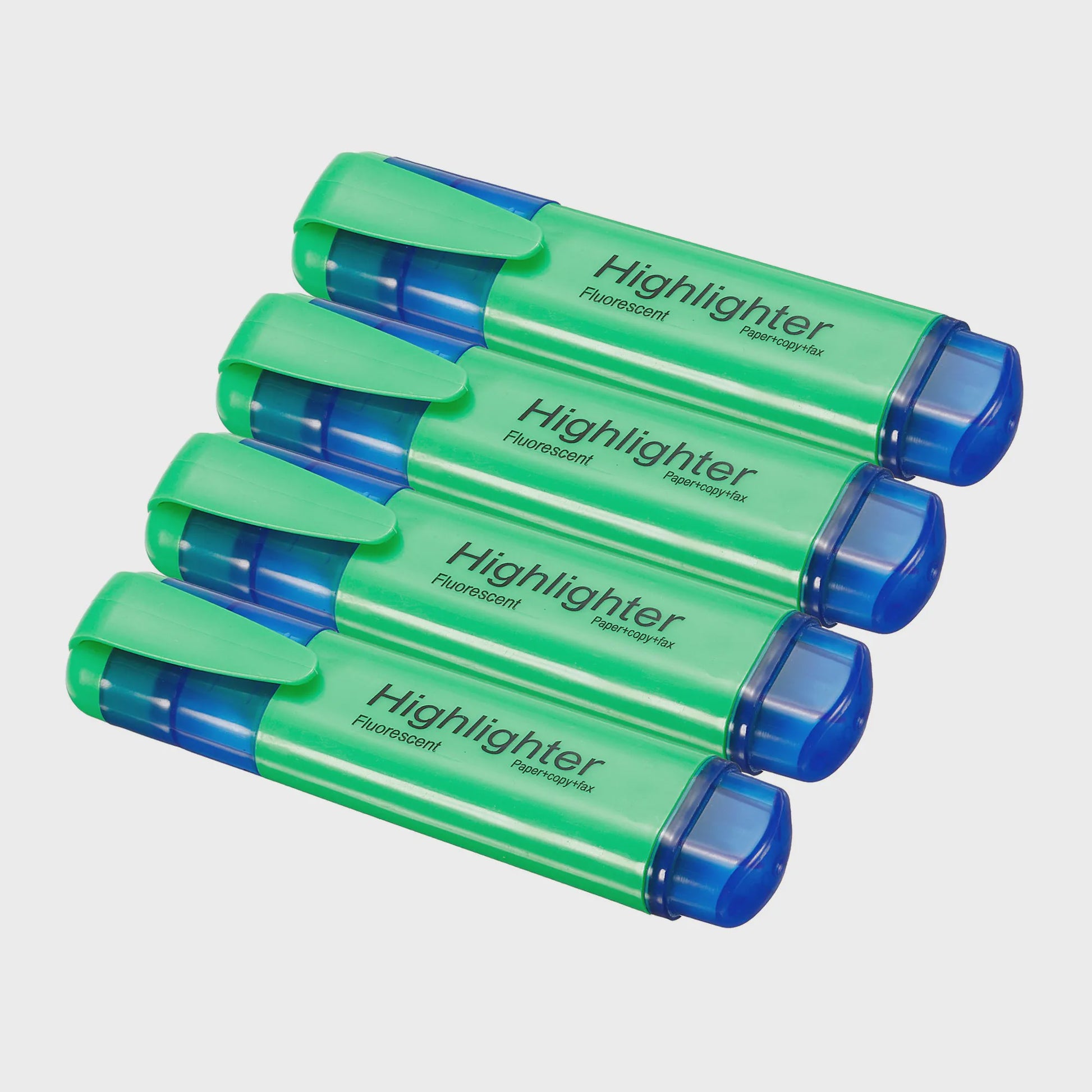 Set van 4 of 6 Fluorescerende Highlighters met Brede Stift - Ideaal voor Tekenen, Markeren en Kantoor